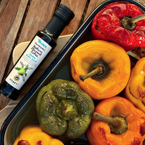 Gemistes Piperies (Gefüllte Paprika)