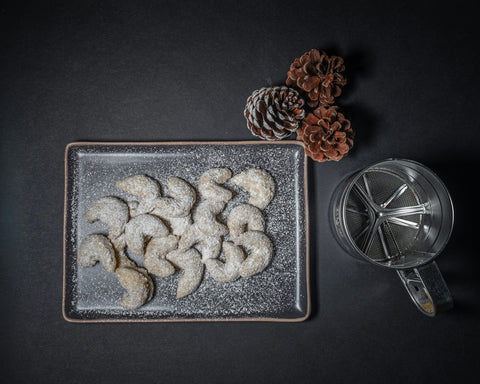 Griechische Weihnachtskekse (Kourabiedes)