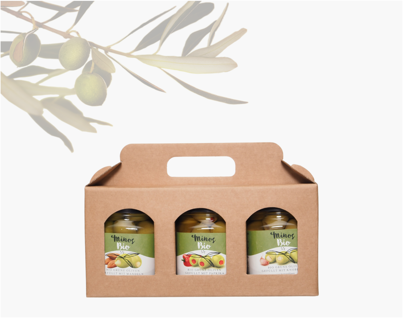 Geschenkset BIO-Oliven