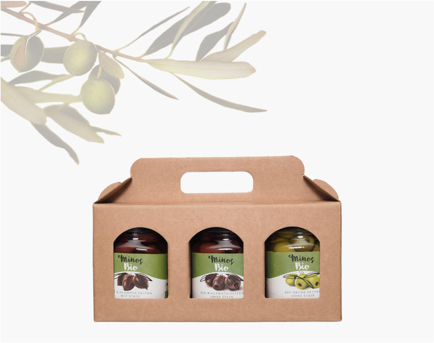 Geschenkset BIO-Oliven