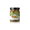 Griechische, grüne BIO-Oliven gefüllt mit Paprika im 370 ml. Glas