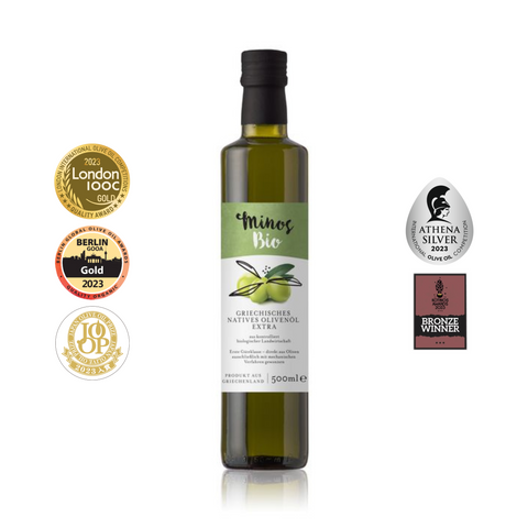 Bio Olivenöl Extra, 500 ml Flasche